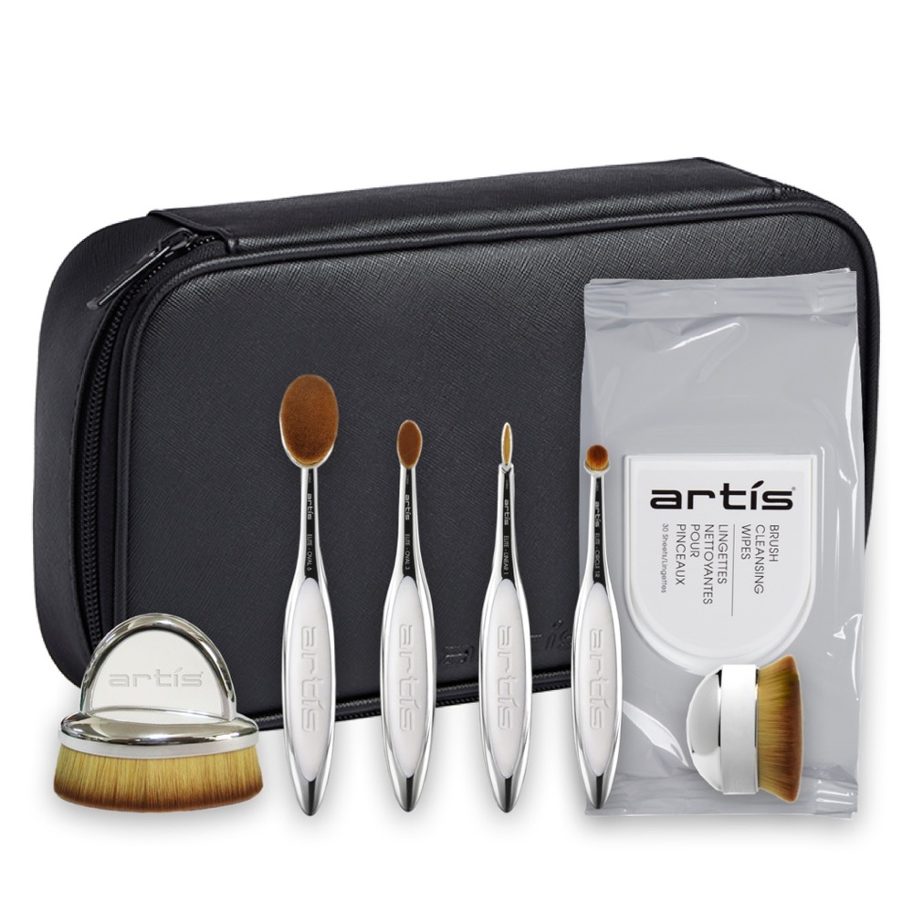 BNWT Artis 8 piece ELITE MIRROR BRUSHES KIT